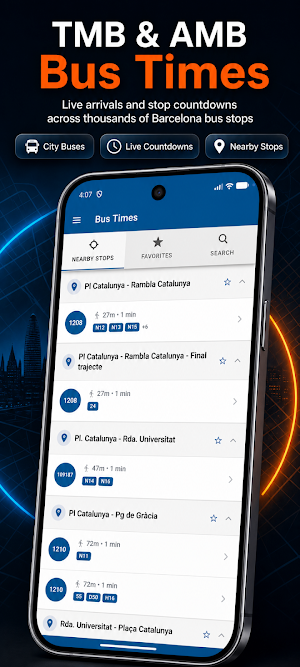 Barcelona Transit: TMB & Metro Screenshot 3