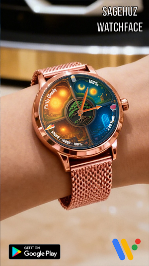 4 Parts Season Watch Face Screenshot 3