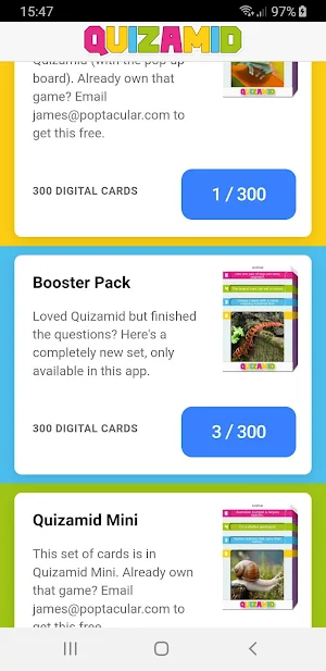 QUIZAMID - Extra Questions Screenshot 2
