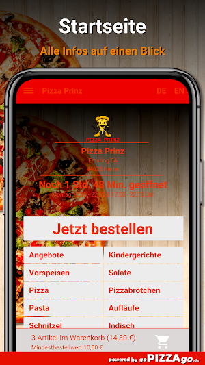 Pizza Prinz Screenshot 1