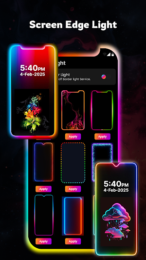 Edge Lighting LED Border Light Screenshot 2