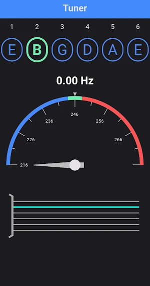 Afinador de violão Screenshot 1