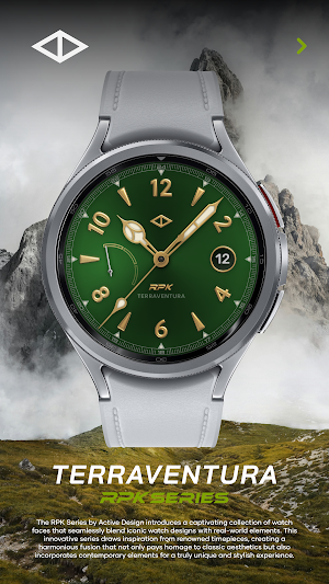Terraventura Analog Watch Face Screenshot 0