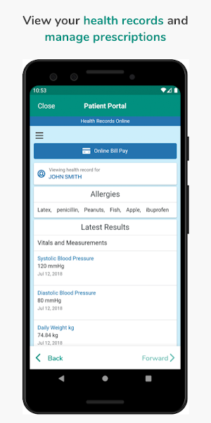 MHCS Screenshot 1