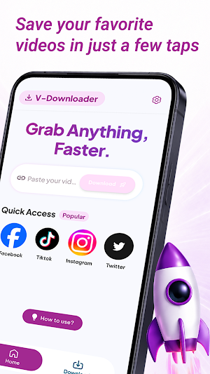 Snap Video: Smart Download Screenshot 1