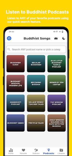 Buddhist Songs & Chants Radio Screenshot 1