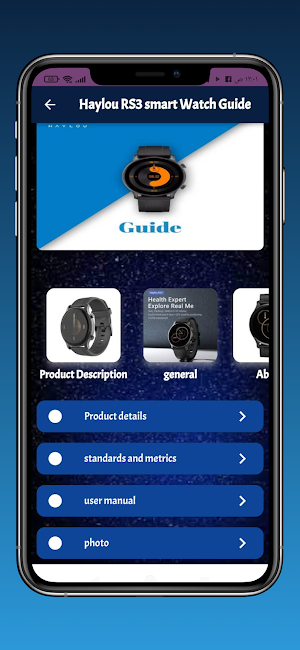 Haylou RS3 smart Watch Guide Screenshot 0