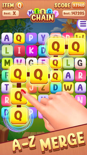 Merge Chain – Letter Matching Screenshot 3
