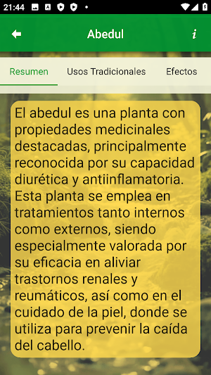 Plantas Medicinales Screenshot 2
