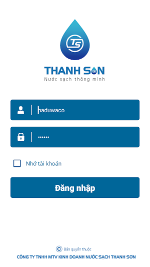 Thanh Son clean water Screenshot 0