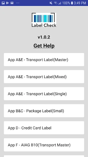 Autoliv LabelCheck Screenshot 0