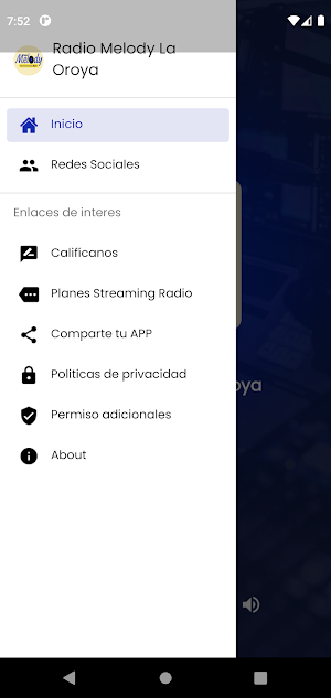Radio Melody La Oroya Screenshot 2