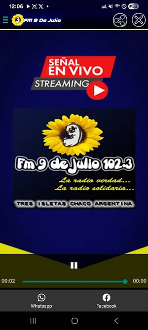 FM 9 De Julio Screenshot 1