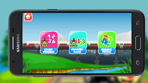 Learning ABC, 123 With Smiley The Trackless Train Screenshot 1
