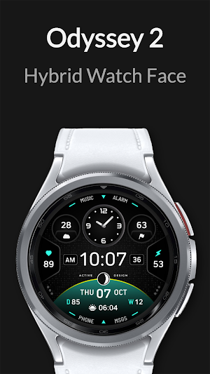 Odyssey 2: Hybrid Watch Face Screenshot 1