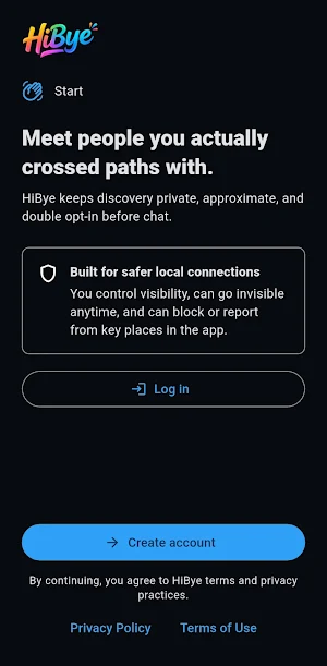 HiBye - Crossed Paths Screenshot 0