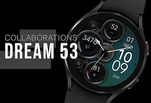 Dream 53 - Modern Watch Face Screenshot 0