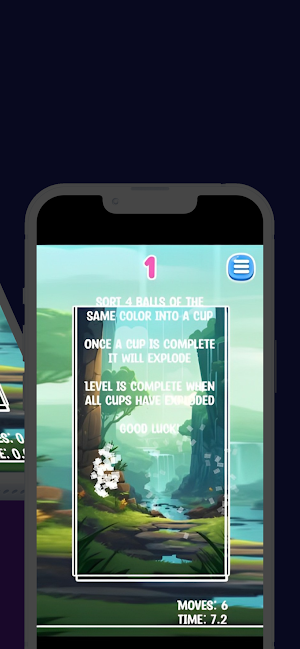 Rainbow Ball Sort Screenshot 2