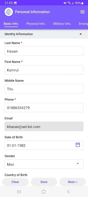 Ez-Onboarding Screenshot 1