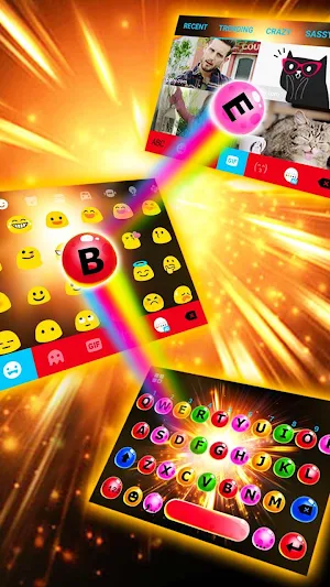 Bubble GAME 3D Keyboard Screenshot 2