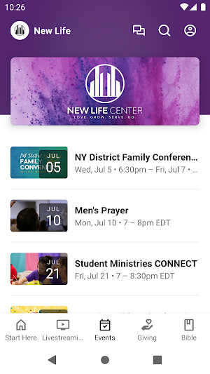 New Life Center Buffalo screenshot 3