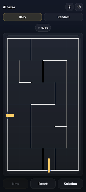 Alcazar - Path Logic Puzzle Screenshot 2