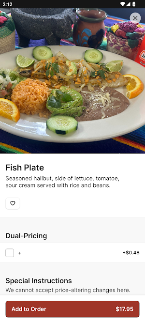 El Sabor Mexican Screenshot 3