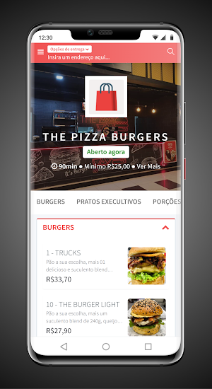 The Pizza Burgers Screenshot 0