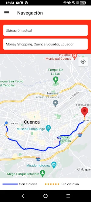 Pedalea Cuenca Screenshot 3