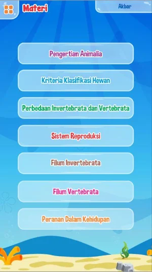 Belajar Animalia Screenshot 1