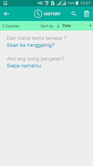 Filipino Indonesian Translator Screenshot 3