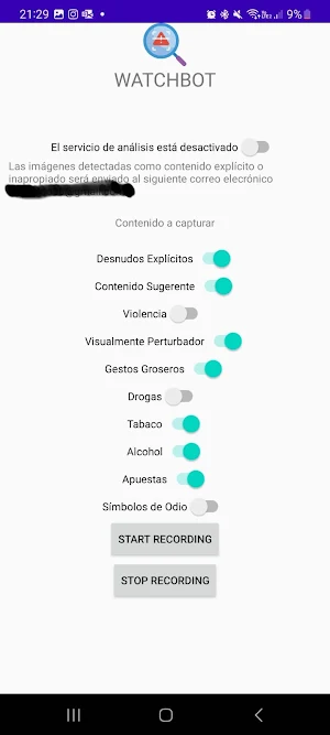 Watchbot Screenshot 2
