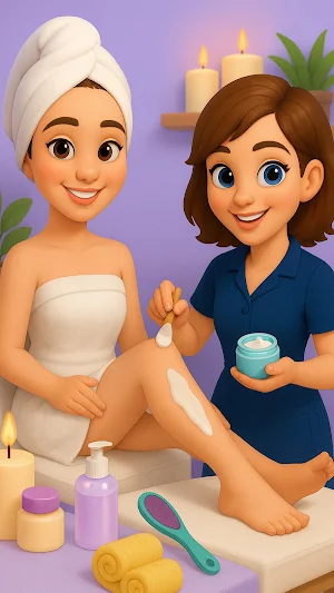Princess Leg Spa & Makeover Screenshot 0