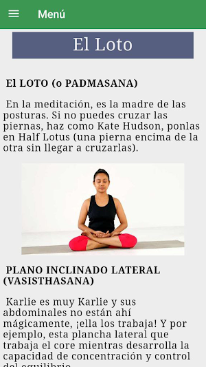 Aprender posturas de yoga screenshot 5