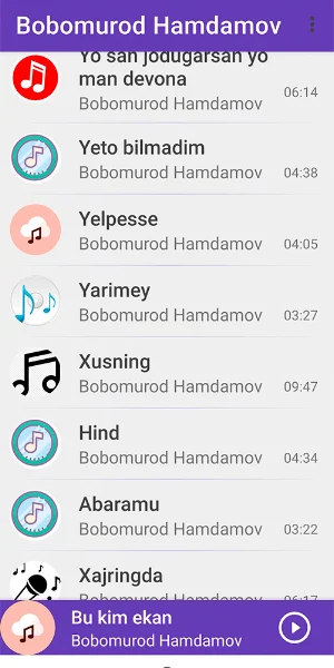 Bobomurod Hamdamov Screenshot 3