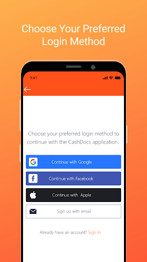 CashDocs Screenshot 2