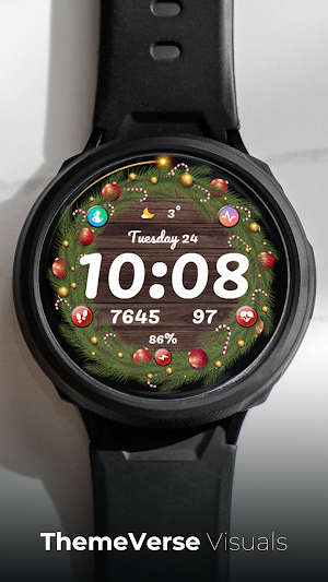 TVV Christmas 3 Watch Face Screenshot 0