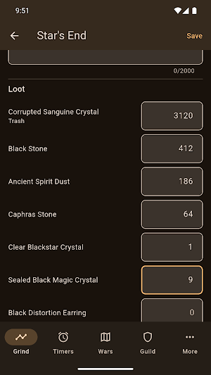 BDO Grind Tracker Companion Screenshot 1
