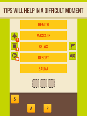 Guess the word - 5 Clues, word games for free Screenshot 1