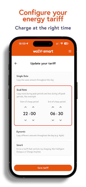 waEV-smart - Smart EV Charging Screenshot 2