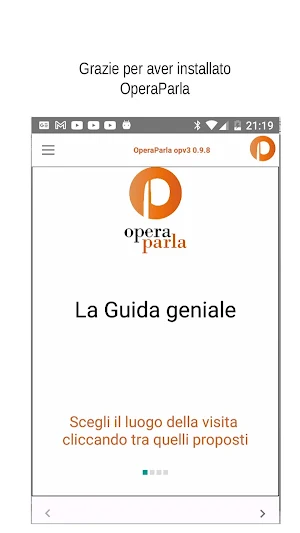 OperaParla Screenshot 0