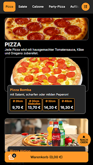 Pizza Napoli Garbsen Screenshot 3
