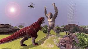 Angry Gorilla City Smasher 3D Screenshot 1