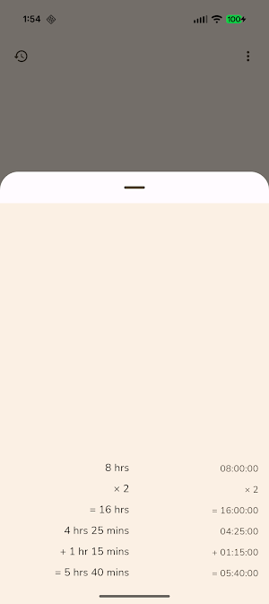 Time Calculator for Pilots Screenshot 3
