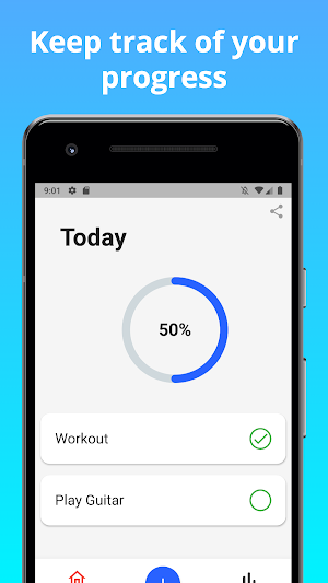 Daily Habits Tracker Screenshot 1