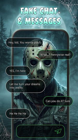 Scary Prank Call & Fake Chat Screenshot 3