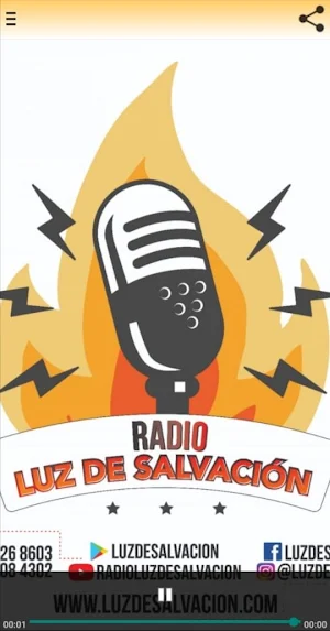 Radio Luz de Salvación Screenshot 0