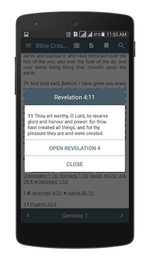 Bible Cross References Screenshot 2