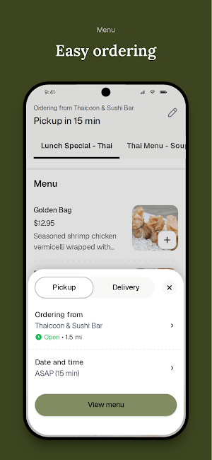 Thaicoon and Sushi Bar Screenshot 2