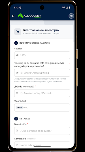 All Courier Screenshot 3